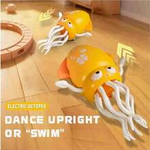 1pc 2025 New Dancing Octopus Squid Cute & Fun Toy - Birthday Gift - Holiday Gift - Perfect Gift - Multicolor - View 7