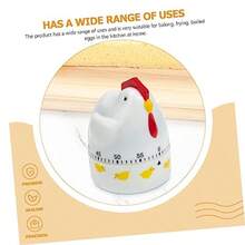 Cabilock 3 Piezas Temporizador de Cocina recordatorio de marcación de Cuerda Temporizador de Horno Relojes Egg Timer de horneado Dispositivo recordatorio de - coloressurtidos - Ver 5