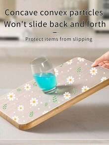 1 Roll Plastic Wear-Resistant, Waterproof, Anti-Slip Drawer Liner With Patterned Design, Moisture-Proof And Dust-Proof. Suitable For Kitchen Cabinets, Tabletops, Refrigerator Lining. Can Be Freely Cut To Different Sizes As Needed. - Multicolor - View 7