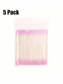 20pcs/10pcs/5pcs/4pcs/3pcs/2pcs/1pc, 100pcs/1pc 超細一次性美甲清潔棒，尖頭設計精準塗抹 - 小尖頭牙籤式美甲棒套組，適用於美甲護理、美甲用品、美甲工具、美甲藝術工具、返校季、美甲護理、貼片美甲工具 - 粉色 - 查看 9