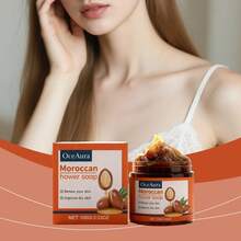 Moroccan Bath Soap, Gentle Cleanses And Moisturizes Skin, A Daily Body Care Bath Soap. - 100g - Xem 3