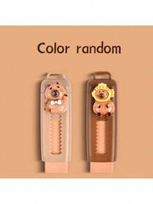 1个/2个/4个装河马造型橡皮擦，柔软舒适，是理想的校园用品、居家必备、文具清洁和整理用品，适合学生和办公室使用。新款河马压感橡皮擦专为小学生设计，不留残渣，不留痕迹。4B卡通河马橡皮擦，适用于办公和教育用途。绝佳的返校礼物。