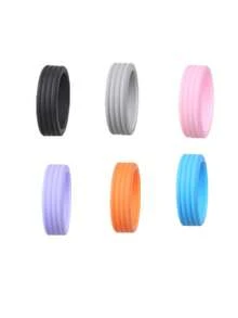 8pcs Luggage Wheel Covers, Office Chair Wheel Covers, Portable Suitcase Wheel Protectors, Colorful Silicone Luggage Wheel Covers, Luggage Spinner Wheel Covers, Noise Reduction Wheel Covers, Office Chair Wheel Covers, Travel Accessories, Suitable For Most Luggage Wheels, Fits 5-6.5cm Wheel Diameter, Universal Quiet Noise Reduction Anti-Wear Wheel Covers - Multicolor - View 12