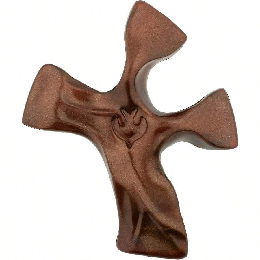 The Original Clinging Cross by Not So Plain Jane Matte Mahogany - Caoba mate - Ver 1
