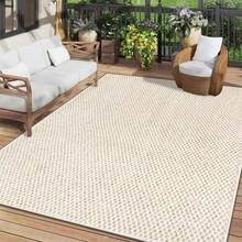 1pc Outdoor Rug, Thick Faux Sisal Rug, Garden Rug, Camping Rug, Thick Rug, Water Washable Bottom, Sturdy , Dirt-Resistant, Kitchen Thick Rug, Decorative Rug, Style Rug, Shower Rug, Home Decor Room Accessories, Living Room Rug, Bedroom Rug, Entryway Rug, Kitchen Rug, Bathroom Rug, Study Room Rug - Dark Brown - View 15