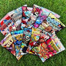 20/50/100pcs Self-Sealing Polyester Bags With Transparent Window - Odor-Proof Resealable Zipper Lock, Reusable Plastic Bags For Candy, Sweets, Gummies, Chocolate Storage - Colorful Cartoon Patterns, Bulk Packaging Suitable For Party, Gifts, Retail - Color - View 5