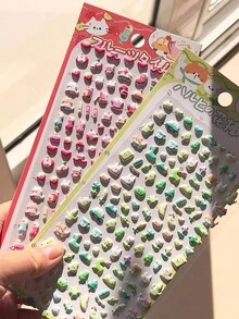 3D立体泡沫贴纸，迷你卡通贴纸