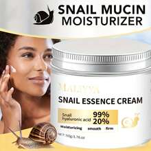 Kem Tinh Chất Ốc Sên MALIYYA 50g - 99% Chiết xuất ốc sên & 20% Axit Hyaluronic, Kem Dưỡng Da Mặt Nâng Cơ, Làm Săn Chắc, Cấp Ẩm Cho Làn Da Mịn Mịn. - Vitamin C - Xem 5