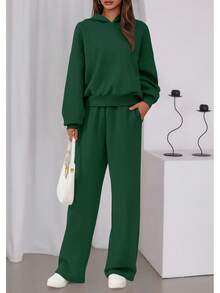 Women Sports Sets - Dark Green - View 4
