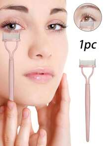 2pcs Carbon Steel Straight Handle Eyelash Separator, Eyebrow Brush, Eyeshadow Brush, Spoon, Spoon Brush - Multicolor - View 9