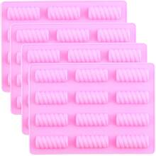 12-Cavity Candy Bar, Chocolate, Pudding, Cotton Candy Mold, DIY Kitchen Nut Candy, Milk Cream Cake Mold