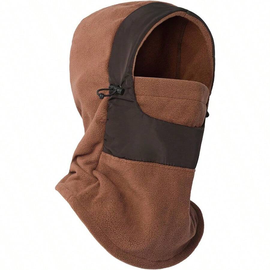 Máscara de esquí para hombres y mujeres máscara facial para deportes de invierno al aire libre cubierta facial para equipo de clima frío extremo - Mscaradeesqupolarcaf - Ver 1