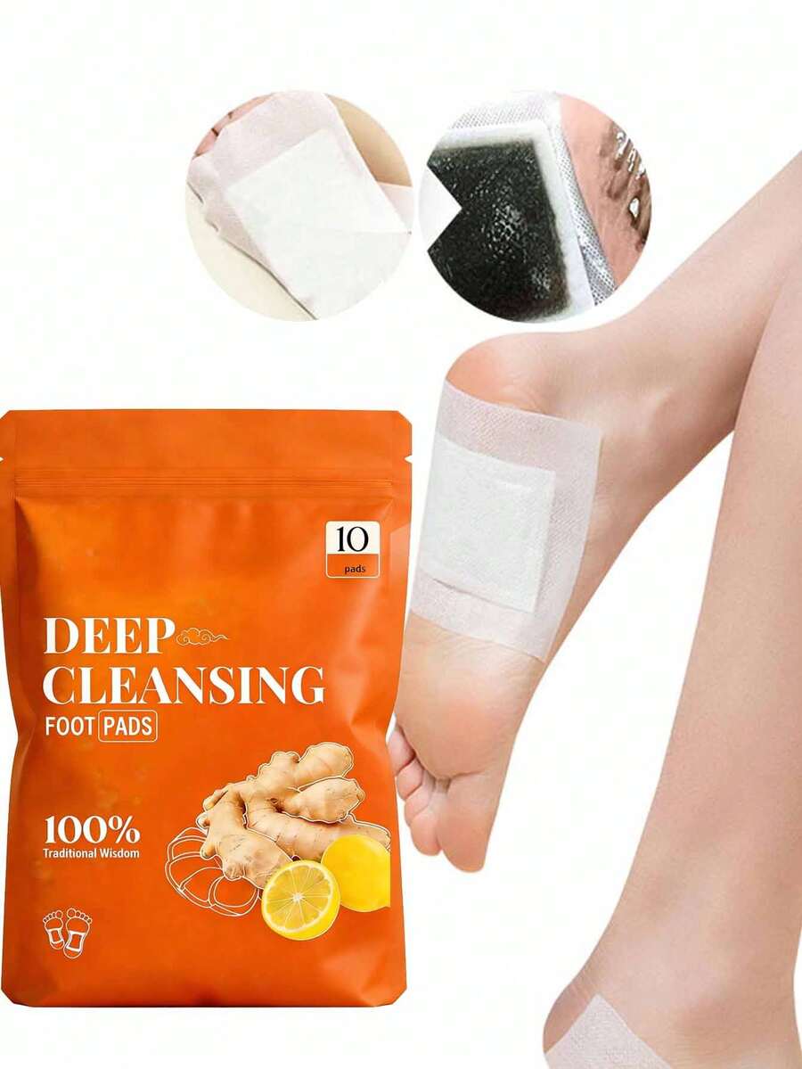 10片装深层清洁足部护理棉片