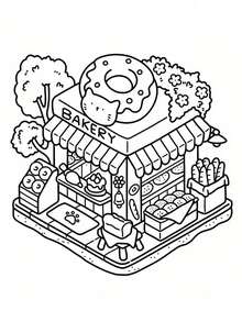 1本《寻梦环游记》主题角落涂色书，儿童涂鸦绘画书，包含可爱又奇特的生物，蒙特梭利绘画玩具，创意礼物，粗线条易于涂色，适合成人和青少年，植物主题，简约大胆风格 - LITTLE CORNER - 查看 4