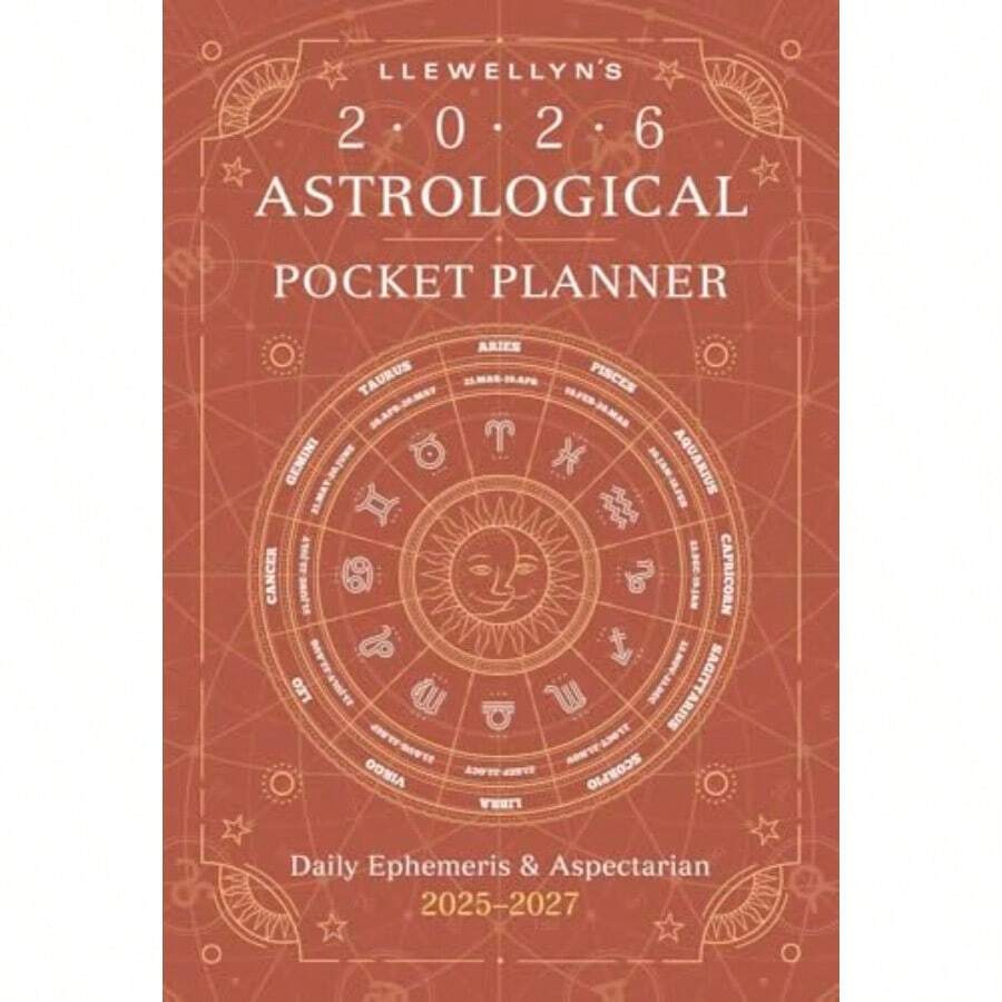 Llewellyn's 2026 Astrological Pocket Planner: Daily Ephemeris and Aspectarian 2025-2027 - como en la foto - Ver 1