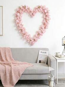 Dây hoa anh đào nhân tạo dài 1,5 mét, thích hợp trang trí nhà cửa, phòng ngủ, tiệc cưới mùa xuân, quà tặng sinh nhật, tốt nghiệp, ngày Valentine. - Hồng - Xem 9