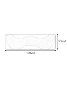 6pcs Shiny Silver Freckle Stickers, Waterproof, For Women, Suitable For Face Temporary Tattoo, Dance, Music Party, Valentine's Day Makeup - Silver - View 5