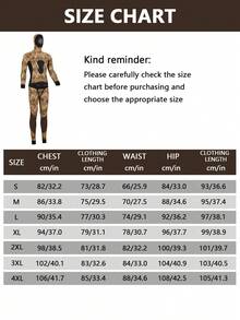HISEA 3.0mm Neoprene Wetsuit For Women; Men's Separate Style Freediving And Hunting Wetsuit; Unisex Hooded Diving Wetsuit - Brown - View 11