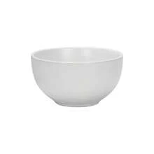 by Crown Baccara - Juego de 4 Platos Hondos Bowls o Cuencos de Cerámica - Blanco - Ver 3