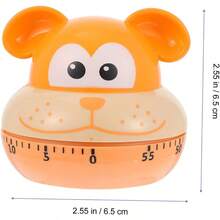PRETYZOOM 2 Piezas Temporizador de Cocina Reloj de niños recordatorio de de cocción temporizadores eléctricos Egg Timer mecánico Dispositivo Abdominales - comosemuestra1x2piezas - Ver 8