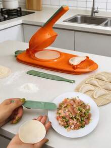 Khuôn làm bánh bao 2 trong 1 bền chắc và dễ sử dụng - Khuôn ép thủ công tự làm, dụng cụ niêm phong bánh bao, dễ dàng làm bánh bao và bánh bắp hoàn hảo, dụng cụ làm bánh bao lý tưởng tại nhà cho các dịp lễ và họp mặt gia đình. - Nhiều màu - Xem 3