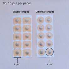 360/240/120/80pcs Refill Round Nose Strips, Suitable For Sports And Daily Use, Designed To Increase Oxygen, Reduce Snoring, And Improve Sleep Quality. Nose Dilators/Magnetic Nose Strips Are Sweat-Proof And Battery-Free - 彩色 - 查看 5