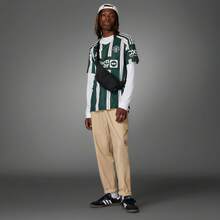 Adidas MUFC A JSY Men's Manchester United FC Away Football Jersey T-Shirt - Dark Green - View 5