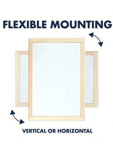 复古木框磁性白板，带框软木板，橡木框架，装饰性壁挂式软木板，是办公室和家居装饰的理想之选，可用作家庭学校留言板或愿景板，是返校季必备品 - 彩色 - 查看 2