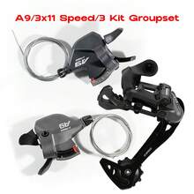 LTWOO A9 11-Speed Shifter & Rear Derailleur Kit For Mountain Bike, Compatible With SHIMANO Drivetrain - Black - View 2