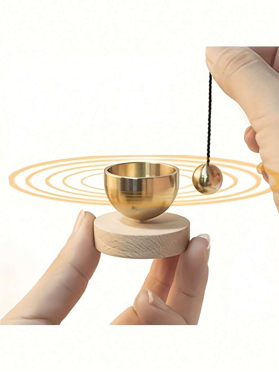 迷你颂钵套装，冥想钵，音色清澈悦耳，适合瑜伽、冥想，也是一份独特的礼物。