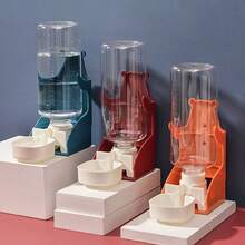 1pc Automatic Pet Water Dispenser, Hanging Cage Waterer For Hamsters And Rabbits, With Anti-Tipping Plastic Bowl And Detachable Stainless Steel Spout, Ergonomic Design For Easy Use In Small Animal Enclosures - Multicolor - View 10