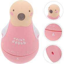 2 Piezas Temporizador mecánico de Cuenta Regresiva Egg Timer Temporizador de Comida Herramienta de de cocción temporizadores recordatorio de de cocción Abdominales - como en la foto - Ver 5