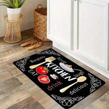 Multi-Size Non-Stick Kitchen Mats, Non-Slip Absorbent Memory Foam Mats, Soft Waterproof Cushioning Pads, Hallway, Living Room And Bedroom Carpets, Kitchen, Hallway, Bathroom, Sink, And Machine Washable Quick-Dry And Machine Washable - Multicolor - View 3
