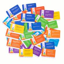 Bilingual Mindfulness Rainbow Cards - Multicolor - View 3