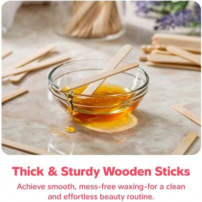 [200 Count] 4.5 Inch Wooden Multi-Purpose Popsicle Sticks For Crafts, Ice, Ice Cream, Waxing, And Tongue Depressor Wood Sticks (Formerly Comfy Package)
