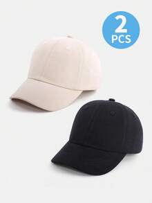 1pc/2pcs/3pcs Baby Boy Baseball Cap, Suitable For 6-24 Months Infants - Solid Color Toddler Sun Hat, Lightweight & Comfortable, Suitable For Baby Boys Playing, Available In Multiple Neutral Colors - Baseball Cap - View 17
