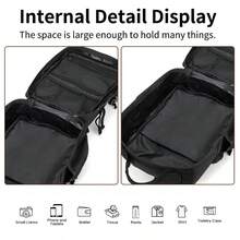 Mini Women's Fashion Sports Backpack, Hiking Backpack, Durable, Adjustable Shoulder Straps, Gym Backpack - Grey - View 6