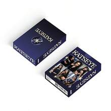 55 Stück - KATSEYE Mädchen-Gruppe Themen Foto-Karten, mit verschiedenen Designs auf der Rückseite, geeignet als Album-Zubehör, Dekorationen und Sammlerstücke, zum Tauschen von Karten, Sammeln von Karten, Foto-Kunst, Karten-Ästhetik und K-Pop-Merchandise, was es zu einem idealen Geschenk macht - Verschiedenfarbig - Übersicht 2