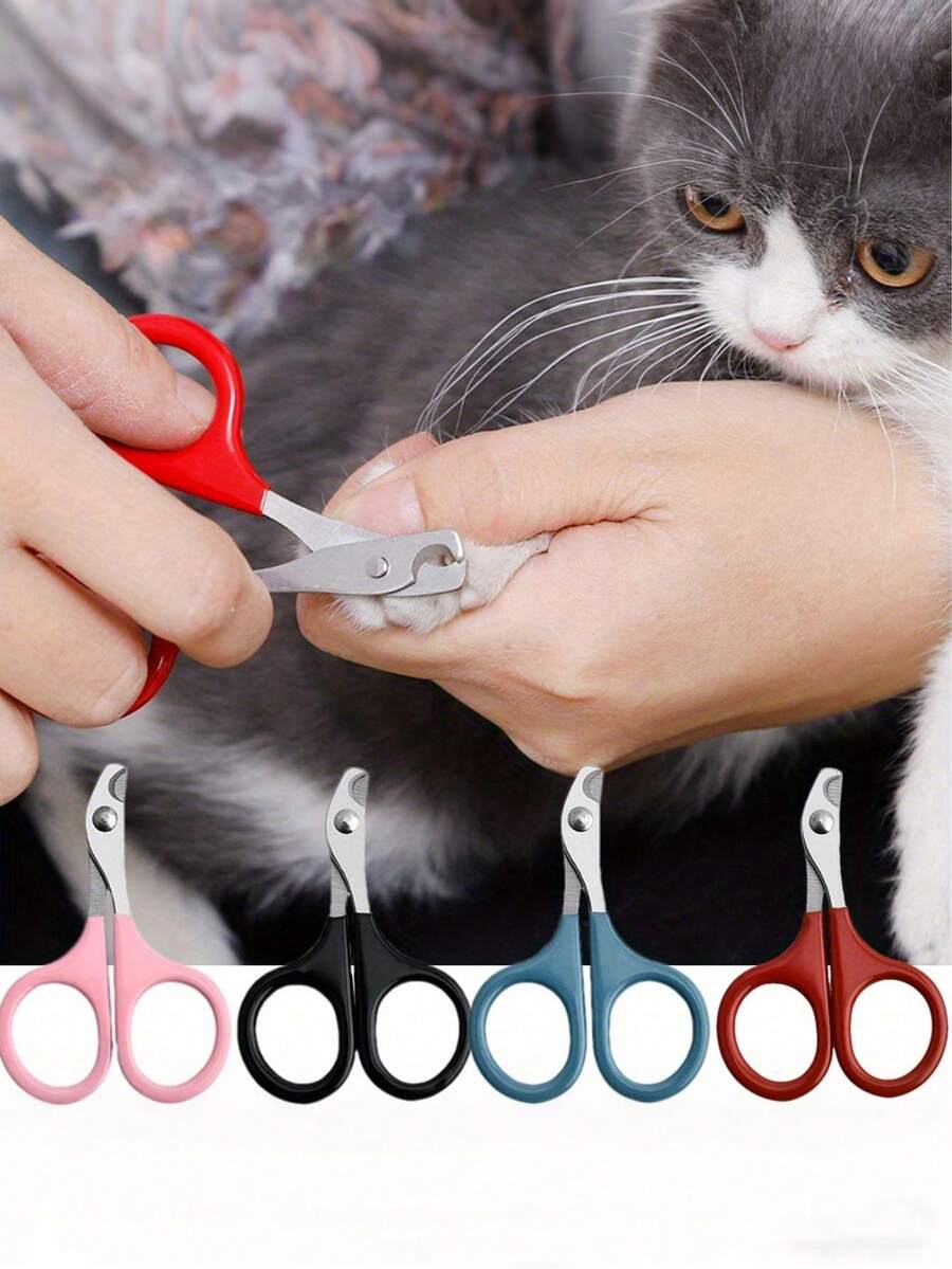 专业宠物指甲钳，适用于修剪狗、猫、兔子、豚鼠和其他小型宠物的指甲，是送给宠物爱好者的理想礼物。