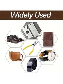 1pc Yellow Strap Hole Punch (Artificial Strap Punching Tool) Stainless Steel Artificial Leather Punching Tool - 2.0mm Strap Pliers, Ideal Gift Choice 1pc Mini Strap Hole Punch, Leather Punching Pliers, DIY Leather Punching Tool - Multicolor - View 10