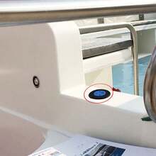 Wassereinfüllstutzen RV Boots Wasserfüller Frischwasser Einfülldeckel ABS-Kunststoff Wassertankdeckel Marine Deck Wasser Einfülldeckel für Yacht,Wohnmobil,Boot Zubehör - Weiss - Übersicht 9