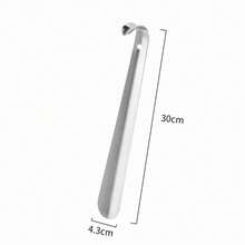 11,8" langer Metall Schuhanzieher 1 Stück Schuhanzieher mit langem Griff, Camping Ausrüstung, Schlafzimmer Accessoires, Hilfsmittel für Behinderte, Wohndekoration, Metall Schuhanzieher für Herren & Damen - 11,8" lange Schuhanzieher für Stiefel, Ostergeschenke - Verschiedenfarbig - Übersicht 8