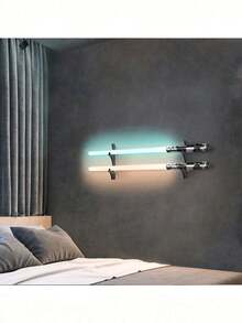 1 Set Acrylic Display Stand, Transparent Wall Mount Holder, Display Rack, Collector's Gift, Samurai Sword Rack, Wall Mount, Home Decor, Back To School Room Decor, Suitable For Home, Collection, Display - Multicolor - View 8