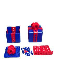 惊喜创意情人节/生日惊喜盒礼物，螺丝盒恶作剧空盒，送给朋友的搞笑礼物，抽象玩具 - 彩色 - 查看 11