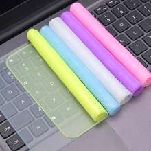 1 pieza 31 * 13,1 cm / 12,2 * 5,16 pulgadas Cubierta de teclado de portátil de silicona, protector de teclado impermeable y a prueba de polvo, funda protectora de dibujos animados universal - Multicolor - Ver 4