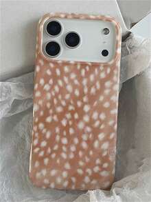 Y2K Luxury Cute Deer Pattern Glossy Soft Phone Case, Compatible With IPhone 17 Pro Max, 17 Pro, 17, 16 Pro Max, 16 Pro, 16, 15 Pro Max, 15 Pro, 14 Pro Max, 14 Pro, 13, 12 Pro Max, 11, 16, 15, 14 Plus, Artistic Animal Design, Shockproof Protective Cover, Gift For Girls - Deer Pattern - View 6