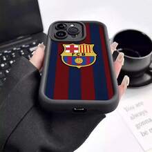 Protective Case FCB Barcelona Flexible Drop Resistant Case With Camera Protection Case For Apple  13 14 15 11 12 16 17 Pro Max 17 Air 14 15 16 Plus Xr Galaxy A03 A04E A05S A10S A11 A12 A13 4G A14 A15 A20 A23 A32 A34 A35 A50S A30S A51 4G A52S 5G A54 A55 A71 4G A72 S20 S21 S23 FE S22 S23 Ultra S24 Plus M34 A07 A17 S25 EDGE Redmi A2 A1 A3 8 9A 10C 12 5G 12C 11A 13 13C 14C POCO C55 C65 X3 X4 X6 X7 PRO 5G M3 F3 F5 F6 F6 F7 PRO F7 Ultra Note 8 8 Pro 9 9s 9 Pro 10s 11s 4G 11 Pro 12 5G 12S 4G 12 Pro 5G 13 4G 13 Pro 4G 14 Pro 5g 14 5G 14 Pro 4g 5g K80PRO A5 11 12 Lite 14 15T Pro 15T 15 4G 15 Pro Plus MOTO E13 G04 4G G24 4G E14 G14 G22 G30 G10 G20 G34 G53 G54 G84 Edge 60 PRO 5G Infinix 50s VIVO 5G REALME C71 UV Custom Printing Minimalist Anti-Scratch Case Perfect Fit P13176 - 黑色 - 查看 5