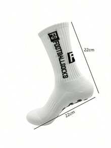 1 套男女通用运动袜和腿套，防滑足球袜，防滑袜（款式 2）