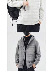 Men Outdoor Winter Coats - White - View 5