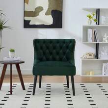 Living Room Chairs - Green - View 1